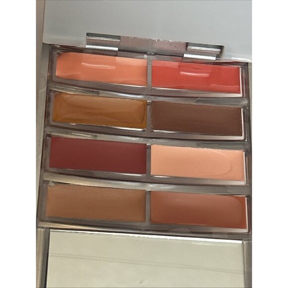 Models Prefer palette w/ 2 Blush 6Eyeshadow 8 cream lipsticks #4 coral-red shade - Picture 13 of 14